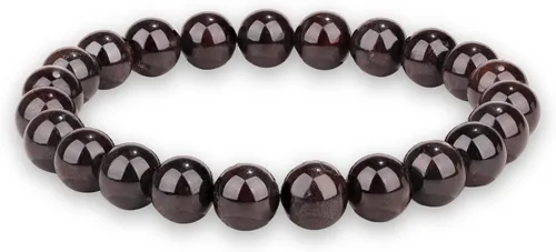 Vista 10 de Crystal Vibe 8mm Beaded Bracelets For Women Men - Healing Crystal Bracelet - Adjustable