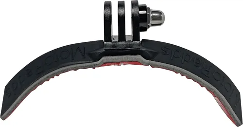 Vista 6 de Flex Slim Flexible Universal Kit de montaje de barbilla para casco de motocicleta, de silicona flexible doblable compatible con GoPro Hero 12, 11