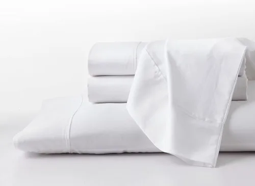 Vista 6 de GhostBed Queen Cooling - Juego de sábanas de lujo de algodón Supima y Tencel, resistente a las arrugas, con bolsillos profundos, 4 piezas