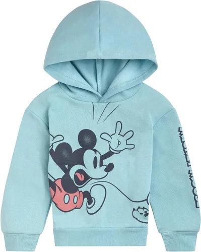 Vista 8 de Disney Mickey Mouse - Sudadera con capucha de forro polar para bebés y niños grandes (12 meses - 18-20)