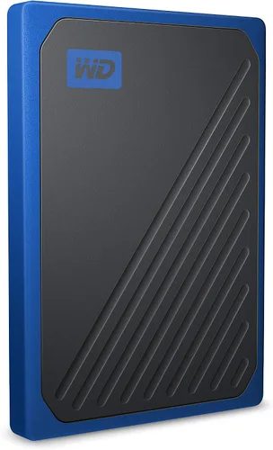 Vista 3 de WD 2TB My Passport Go SSD Cobalt Almacenamiento externo portátil, USB 3.0 - WDBMCG0020BBT-WESN Cobalto