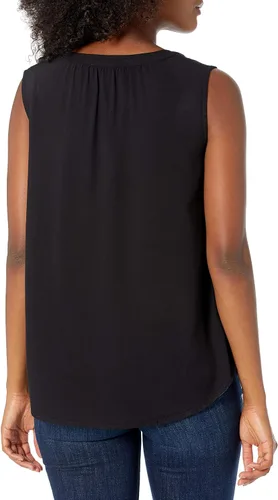 Vista 2 de Tienda Essentials Camisa tejida sin mangas con cuello en V