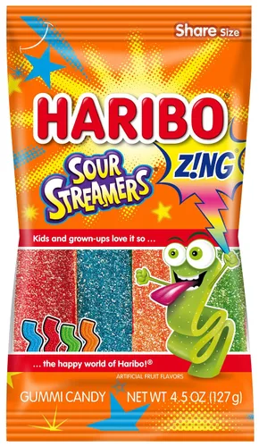Vista 18 de HARIBO Caramelos de goma, letras del alfabeto, bolsa de 5 onzas (paquete de 12)