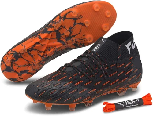 Vista 2 de PUMA Botas de fútbol Future 51 Netfit FgAg para hombre Jaune Flash Noir 9
