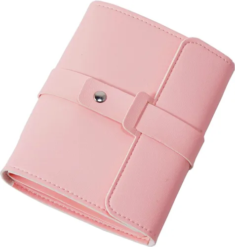 Vista 7 de LAKE OF FIRE Organizador de aretes con diseño de libro plegable, organizador de libros de aretes, estuche portátil de cuero sintético para aretes