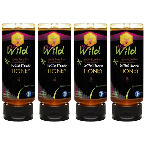 Vista 10 de Bee Wild 100% Pure Raw Honey - Gallberry 12 onzas
