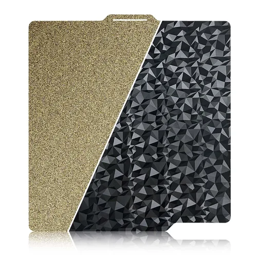 Vista 14 de Placa de construcción P1S X1C PEI con textura suave para Bambu Lab, placa de cama flexible de doble cara de hoja de acero de resorte PEI