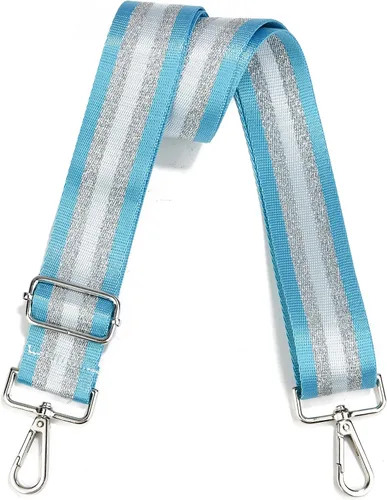 Vista 55 de LVYOUME Correa para bolso, accesorios plateados, correas anchas para bolsa, correa de hombro ajustable para bolsos