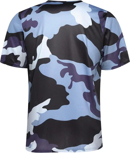 Vista 2 de Wuzfully Camiseta de ciclismo de montaña para hombre, camiseta de motocross, BMX, camisetas de descenso para deportes