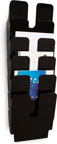 Vista 7 de Durable FLEXIPLUS 2 - Soporte para literatura de retrato A4 Transparente Soporte para documentos montado en la pared Perfecto para volantes