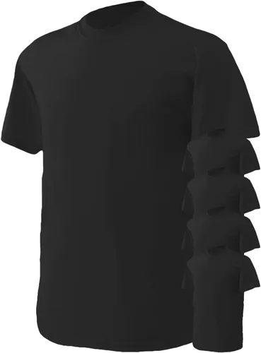 Vista 45 de Gildan Camiseta G500 para hombre Ceniza/baya