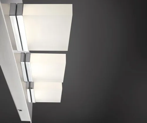 Vista 4 de Eurofase Olson - Barra de baño de 24 pulgadas, 20 W, 4 LED, acabado cromado