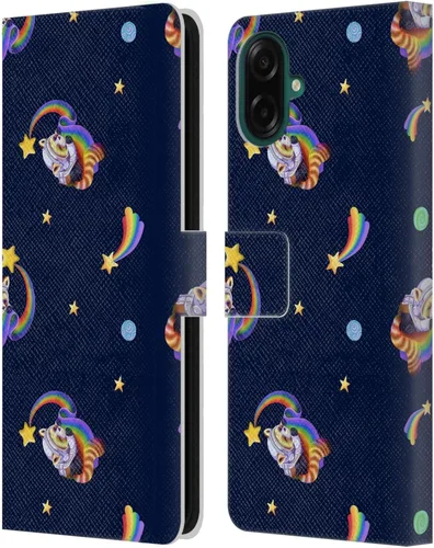 Vista 97 de Head Case Designs Officially Licensed Carla Morrow Colorful Space Dice Patterns Leather Wallet Case Compatible with Samsung Galaxy A07 4G