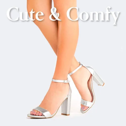 Vista 5 de J. Adams Shirley Tacones para Mujer - Sandalias de tacón alto con correa al tobillo