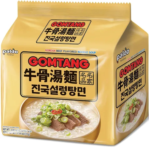 Vista 15 de Paldo Paquete familiar de ramen coreano (queso) 3.92 oz (paquete de 4)
