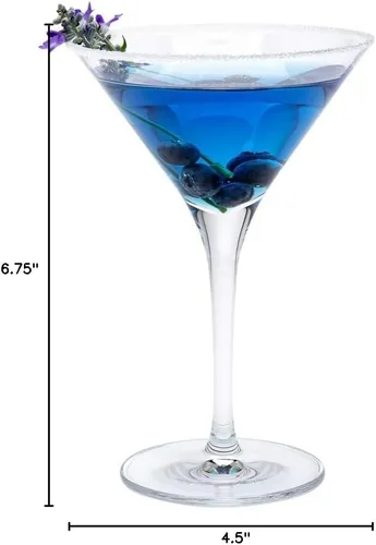 Vista 4 de Voglia Nude Cocktail Martini Glass - Cristal - Utensilios de restaurante