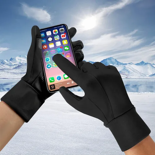 Vista 2 de FanVince Guantes de invierno y gorro diario