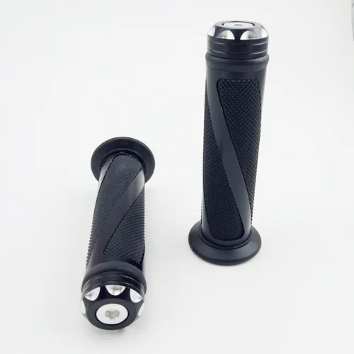 Vista 3 de Agarraderas universales de gel de goma para manillar de 7/8 "barra de extremo de barra de barras de bicicletas deportivas