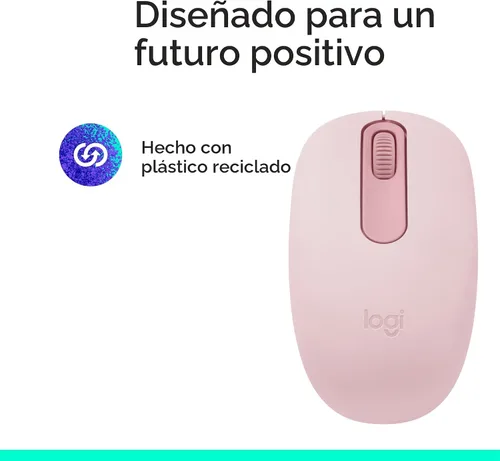 Vista 10 de Logitech Ratón inalámbrico Bluetooth M196, compacto y portátil para portátiles, tabletas y más, batería de 12 meses, seguimiento suave, compatible