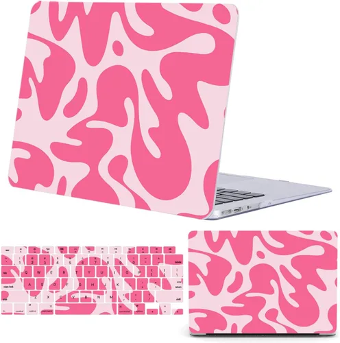 Vista 35 de Funda rígida de plástico para MacBook Air de 15 pulgadas y cubierta Mármol de oro beige