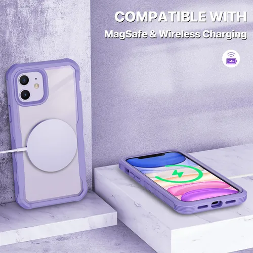 Vista 452 de CENHUFO Funda de privacidad para iPhone 11 Pro, funda de cuerpo completo con protector de pantalla de privacidad de vidrio templado 9H integrado