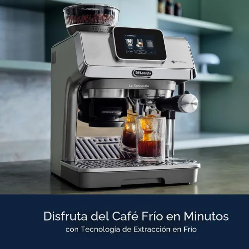 Vista 8 de De'Longhi La Specialista Touch - Máquina de café expreso con molinillo