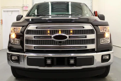 Vista 5 de Juego de luces ledes de rejilla Starkey Products, color ámbar, estilo Raptor, para Ford F-150