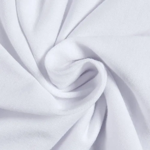 Vista 4 de Roselux Camiseta básica ajustada de manga corta con cuello redondo para mujer