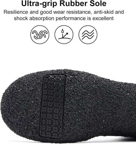 Vista 2 de ALEADER Zapatos de calcetín descalzos para hombres y mujeres - Zapatos de levantamiento cero caída minimalista - Zapatos de agua ultra portátiles