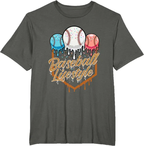 Vista 5 de Baseball Lifestyle - Camiseta de béisbol amante del béisbol