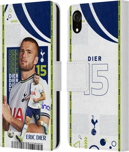 Vista 22 de Head Case Designs Officially Licensed Tottenham Hotspur F.C. Cristian Romero 2022/23 First Team Leather Wallet Case Compatible with Apple iPhone 11