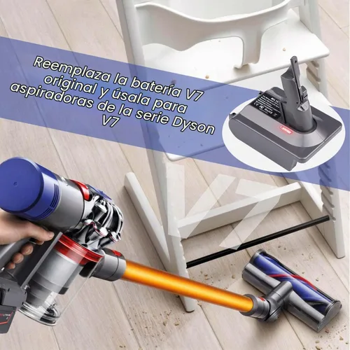 Vista 9 de Adaptador EID V8 para aspiradora Dyson V8, convertidor para batería DeWalt de 20 V a alimentación para Dyson V8 Animal Absolute Motorhead Fluffy