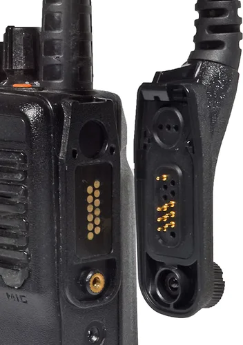 Vista 4 de Auriculares Walkie-Talkie, tres cables de tubo acústico con PTT para radio bidireccional Motorola XPR6350 XPR6550 XPR7550 APX 4000 6000 7000 HT