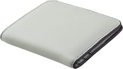Vista 3 de Toughergun - Billetera para mujer, con bloqueo Rfid, pequeña, compacta, plegable, de lujo, de cuero, con bolsillo para mujer, minivestido