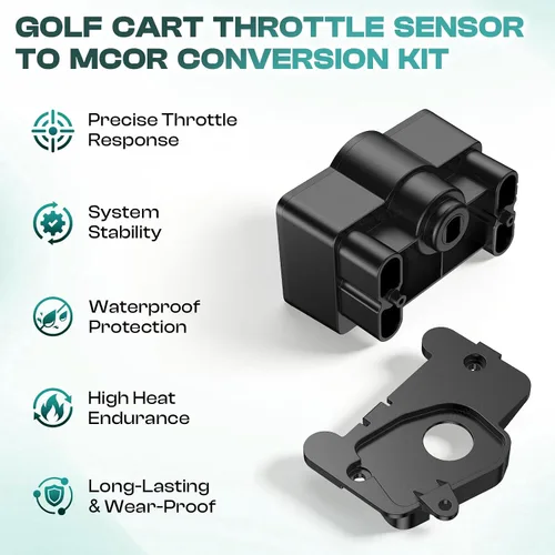 Vista 3 de Kit de conversión Drive-up de sensor de aceleración de carrito de golf a MCOR para Club Car Precedent Electric 2009-2011 con grupo de pedales de 2ª