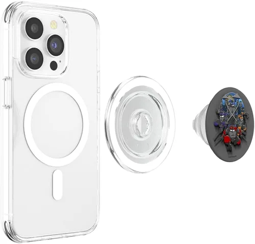 Vista 3 de Teenage Mutant Ninja Turtles Grupo Shot Dark Retrato PopSockets PopGrip: agarre intercambiable para teléfonos y tabletas PopSockets MagSafe PopGrip