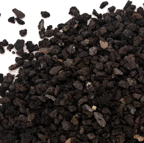 Vista 9 de Aditivo de suelo de roca de lava negra de 18 libras para cactus suculentas, piedras de roca volcánica para plantas