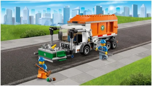 Vista 3 de Camión de basura LEGO City 60118