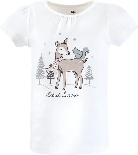 Vista 3 de Hudson Baby Camisetas unisex de manga corta para bebé