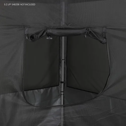 Vista 5 de E-Z UP Kit de pared lateral para cabina de comida, juego de 4, se adapta a toldo de pierna recta de 10 x 10 pies (toldo/refugio no incluido)