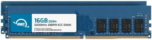 Vista 6 de OWC 8GB DDR4 3200MHz PC4-25600 CL22 1RX8 ECC Unbuffered UDIMM 1.2V 288-pin Workstation Server Memoria RAM