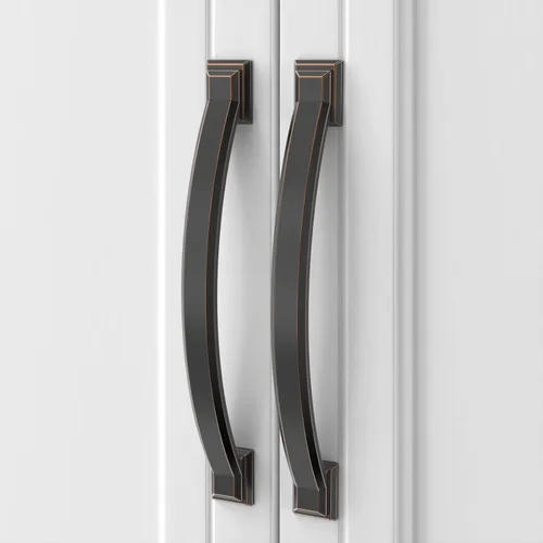 Vista 7 de Asidrama - Paquete de 5 manijas para alacena de 3 pulgadas (76mm) de color negro mate, tiradores para gabinete, accesorios para gabinete de cocina