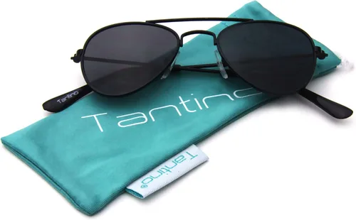 Vista 4 de Gafas de sol de metal retro estilo aviador para bebé niño y niña
