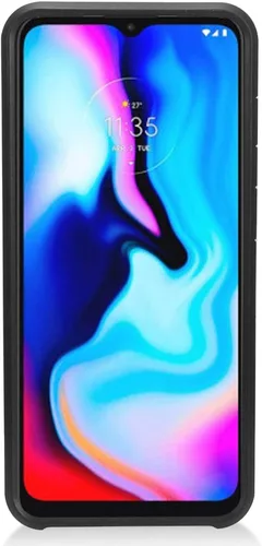 Vista 5 de para Motorola Moto G Play (versión 2021) XT2093 - Funda para teléfono con imagen - AD1 mármol negro
