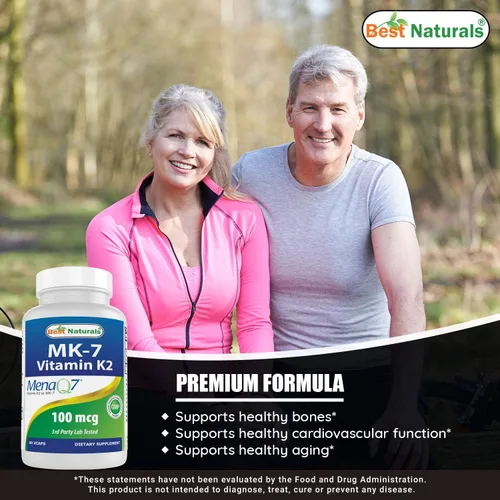 Vista 4 de Best Naturals MK-7 100 mcg y vitamina A 25000 UI