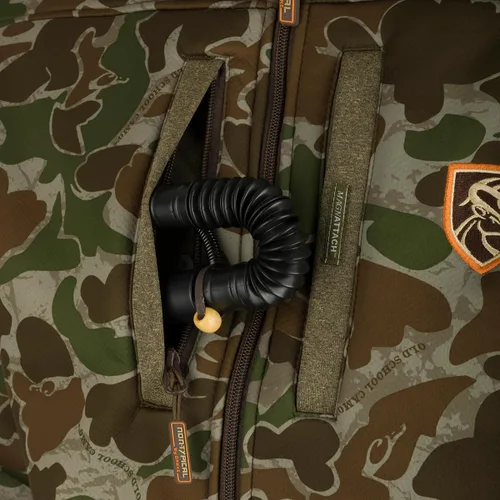 Vista 6 de Drake Silencer - Chaqueta de poliéster con cremallera completa para hombre