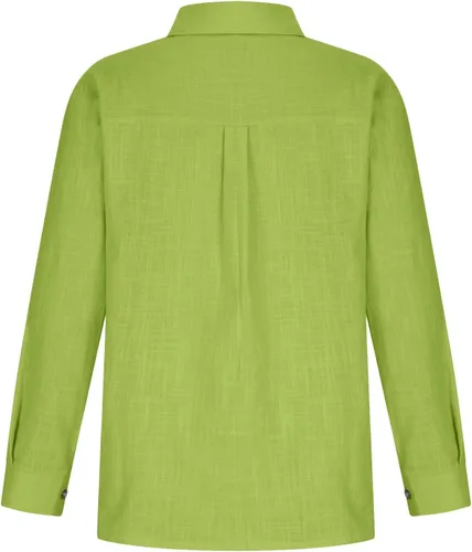Vista 151 de SMIDOW Camisa de algodón y lino con botones para mujer