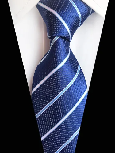 Vista 57 de WeiShang Lote de 6 corbatas clásicas de seda para hombre, corbatas tejidas jacquard