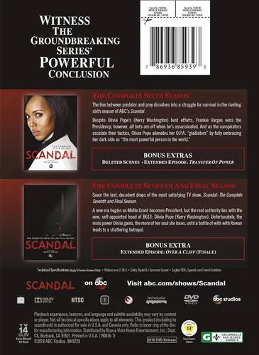 Vista 2 de Scandal The Complete Sixth & Seventh Season