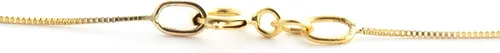 Vista 4 de Galaxy Gold GG Collar de oro amarillo de 14 quilates con diamante rubí, Metal, Rubí